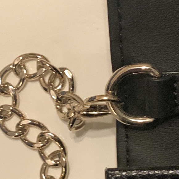 Guess Black Bag with Gold Hardware (clutch & crossbody) - Picture 10 of 11